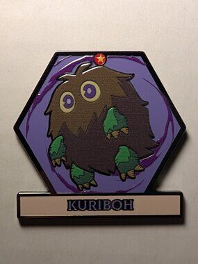 Yugioh Mystery Series Kuriboh Enamel Pin Official Konami Collectible Badge